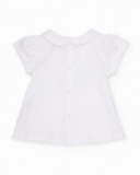 Striped knitted newborn set