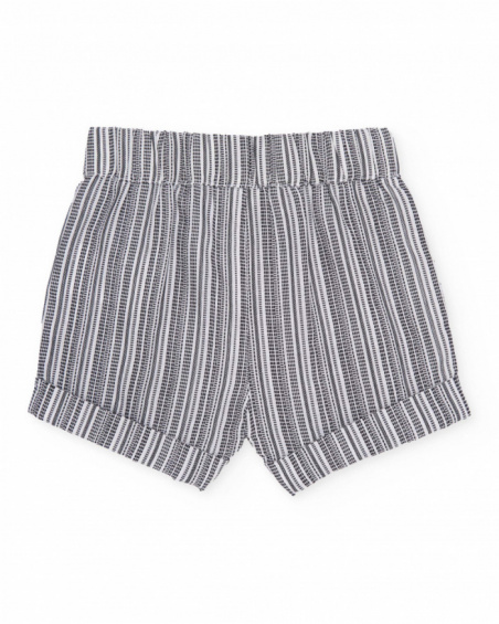 Newborn woven set with a playful print