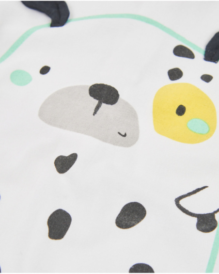 Long-sleeve knitted newborn romper