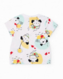 Knitted newborn set with front pockets