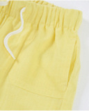 Boys’ woven bermuda shorts with elasticated waist