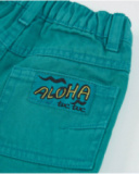 Boys’ woven bermuda shorts with elasticated waist