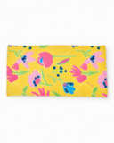 Girls’ knitted towel with floral print