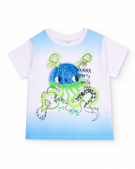 Boys’ knitted set with nautical inspiration