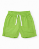 Boys’ woven bermuda shorts with large pockets