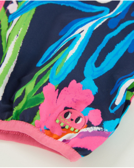 Girls’ woven jacket with hood