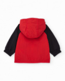 Boys’ woven jacket with zip fastening