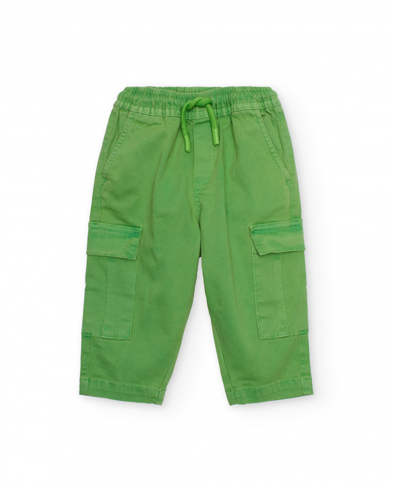 Boys’ woven cargo-style trousers