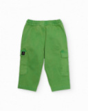 Boys’ woven cargo-style trousers