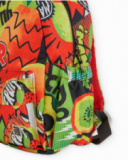 Boys’ woven backpack with multiple pockets