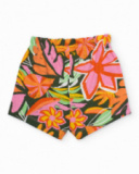 Girls’ knitted shorts in lightweight fabric