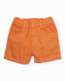 Boys’ woven bermuda shorts with elasticated waist