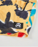 Boys’ woven swim shorts with quick-dry