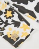 Girls’ knit leggings with all-over print