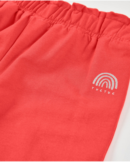 Girls knit culotte trousers