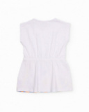 Girls’ knitted dress with elasticated waist