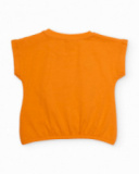 Girls’ knitted set with appliqué flower