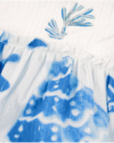 Girls’ woven dress with sequin detail