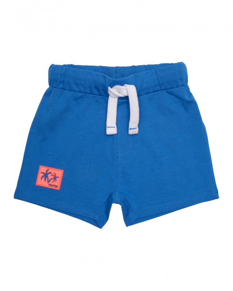 Boys’ knitted bermuda shorts with elasticated waist
