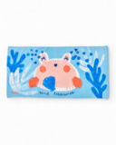 Girls’ knitted towel with soft fabric