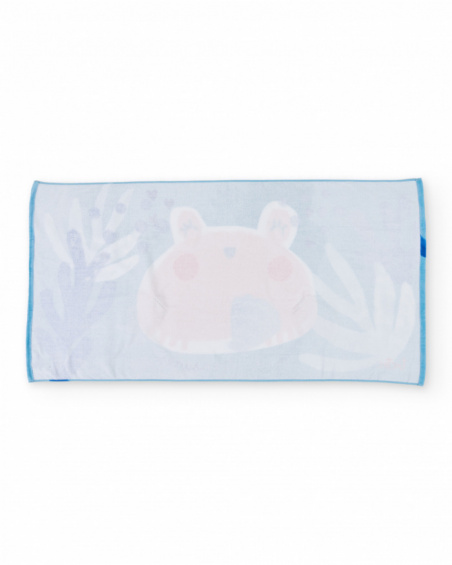 Girls’ knitted towel with soft fabric