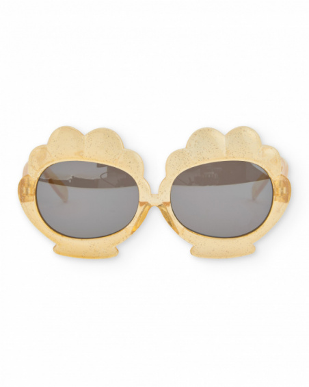 Girls’ shell-shaped sunglasses