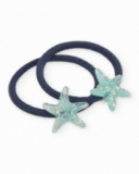 Girls’ knitted scrunchie with a decorative star