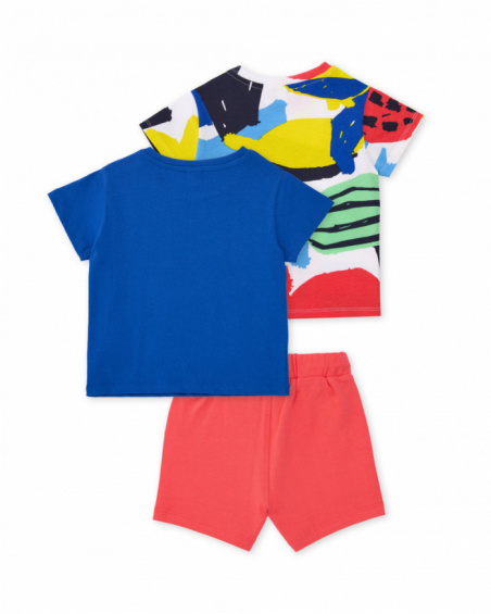 Boys’ three-piece knit set