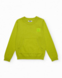 Boys knit sweater with a kangaroo pocket