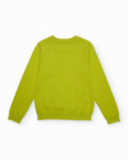 Boys knit sweater with a kangaroo pocket