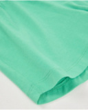 Girls knit shorts with side pockets