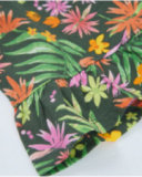 Girls’ knit jumpsuit with ruffles on the legs