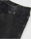 Girls’ knit shorts with washed effect