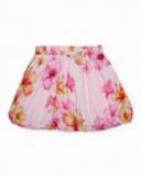 Girls’ woven skirt with balloon effect