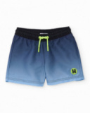 Boys’ woven swim shorts with adjustable drawstring