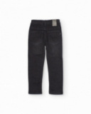 Boys’ trousers in woven fabric and denim