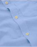 Boys’ woven shirt with roll-tab sleeves