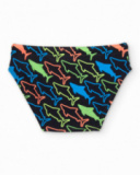 Boys’ knit swim shorts with adjustable drawstring