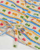 Girls’ knit top with central ruching