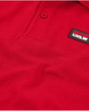 Boys’ knit polo with contrast details