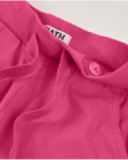 Girls’ knit shorts with side pockets