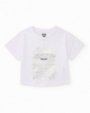 Girls’ knit set with sparkling details