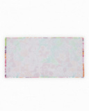 Girls’ knit towel with all-over floral design