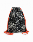 Boys’ woven backpack with drawstring closure