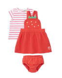 Three-piece knitted newborn set | tuc tuc UK