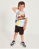 Boys knit set with a tiger graphic | tuc tuc UK