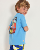 Boys’ knit T-shirt with clownfish graphic | tuc tuc UK