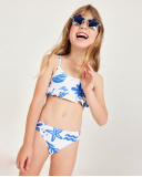 Girls’ knitted bikini with adjustable straps | tuc tuc UK