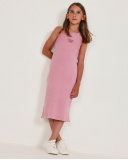 Girls’ stretchy ribbed knit dress | tuc tuc UK