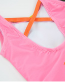 Girls’ knitted swimsuit with side bows | tuc tuc UK